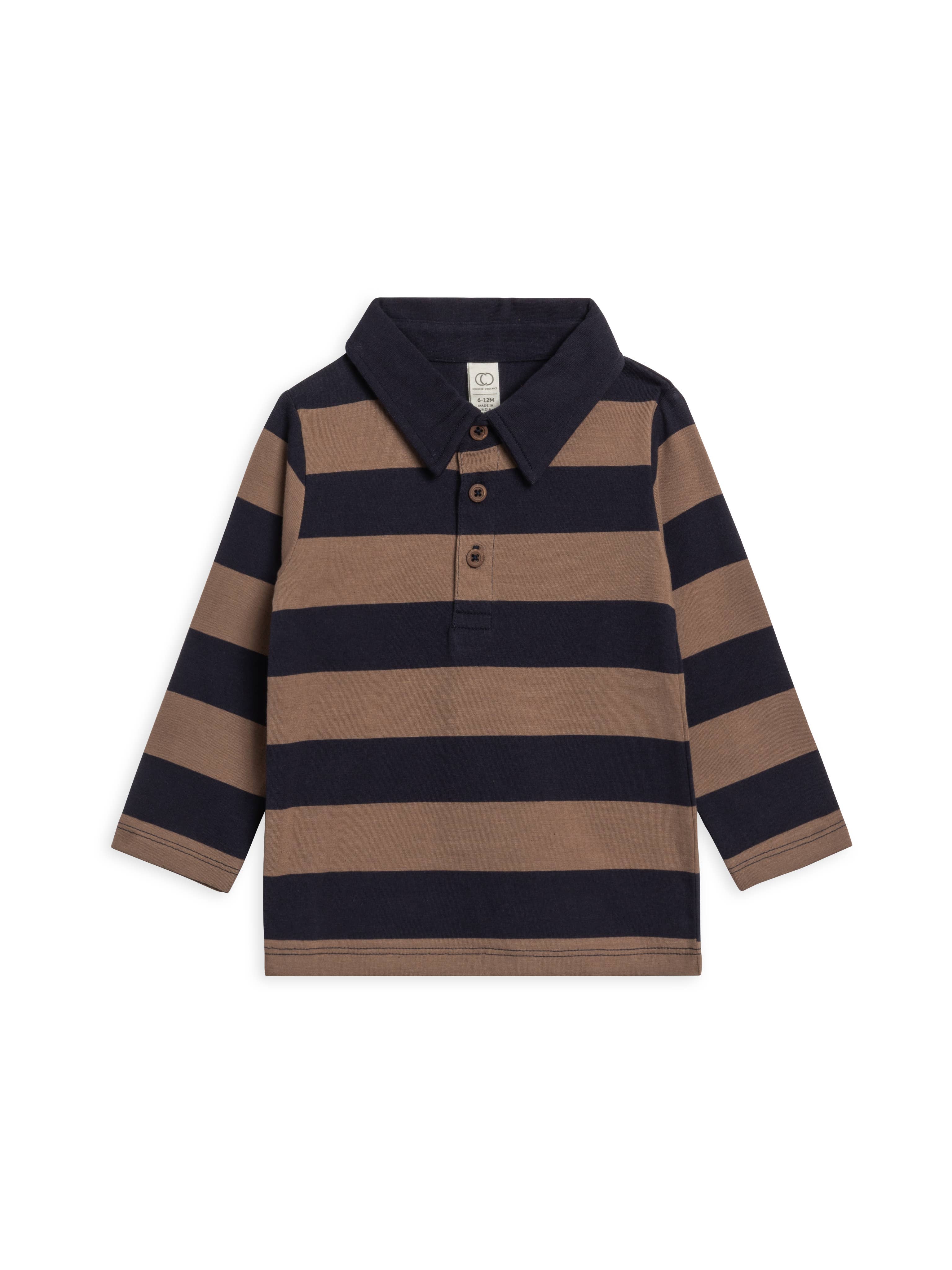 Image of Colored Organics - Doyle Long Sleeve Collared Top